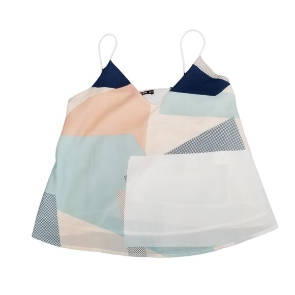 SHEIN Tops - Shein Women's V Neck Sleeveless Spaghetti Strap Camisole Cami Tank Top Lined  XS